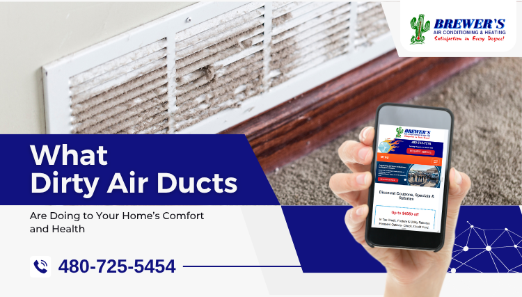 What Dirty Air Ducts Are Doing to Your Home’s Comfort and Health
