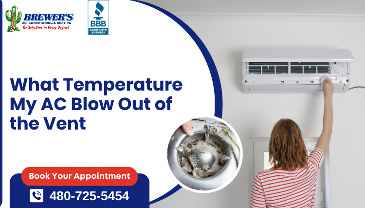 What Temperature Should My AC Blow Out of the Vent?