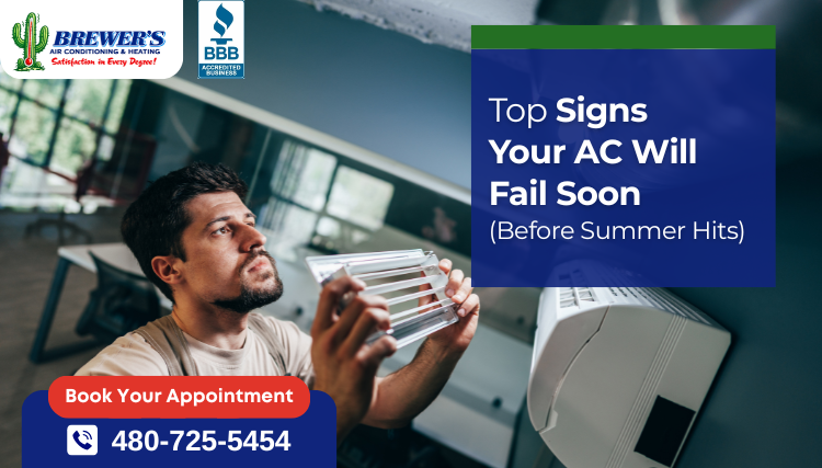 Top Signs Your AC Will Fail Soon (Before Summer Hits)
